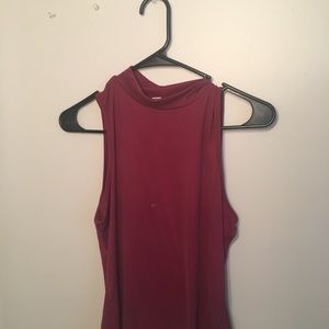 High Neck Tank Top